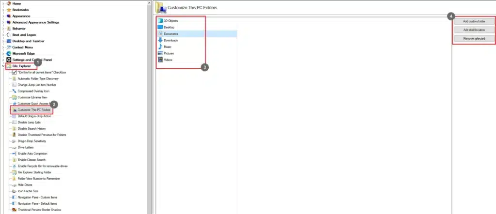Winaero Tweaker Customize This PC Folder