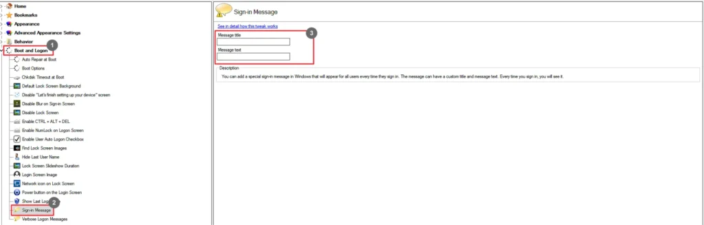 Winaero Tweaker Sign In Message